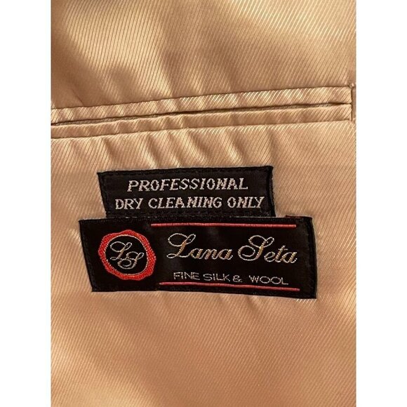 Bert Pulitzer Mens Collectors Edition Houndstooth Blazer R38 Silk & Wool Blend - Picture 6 of 16